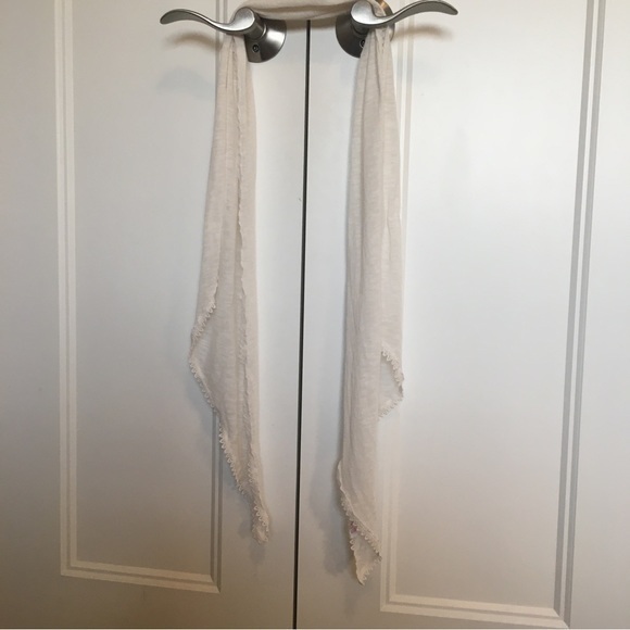 Justice Other - Girls size 12 Justice off white scarf
